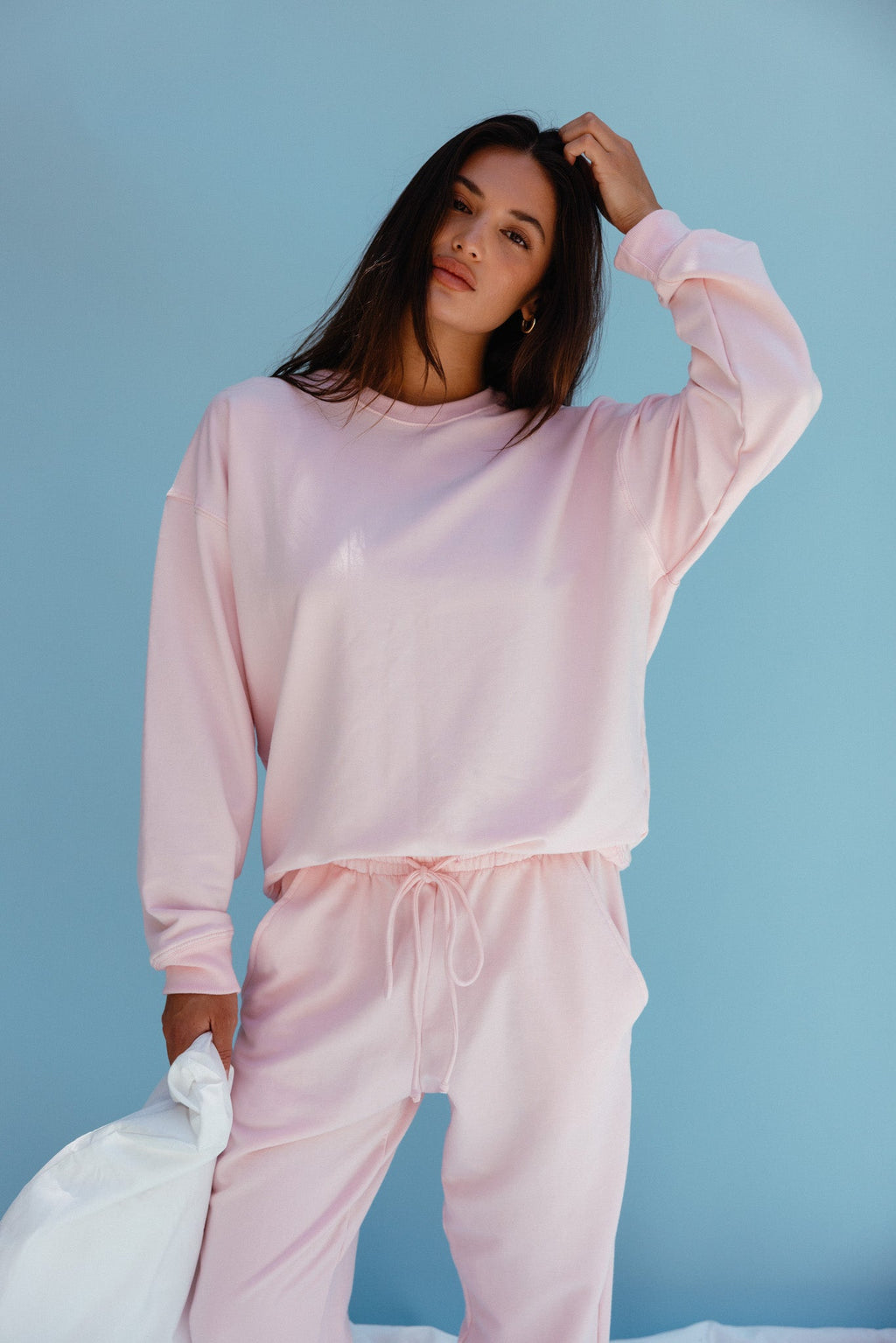 CLOUDLUX Chris Crewneck - Bubblegum