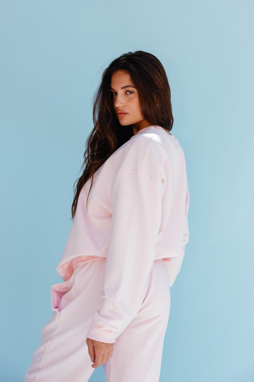 CLOUDLUX Chris Crewneck - Bubblegum