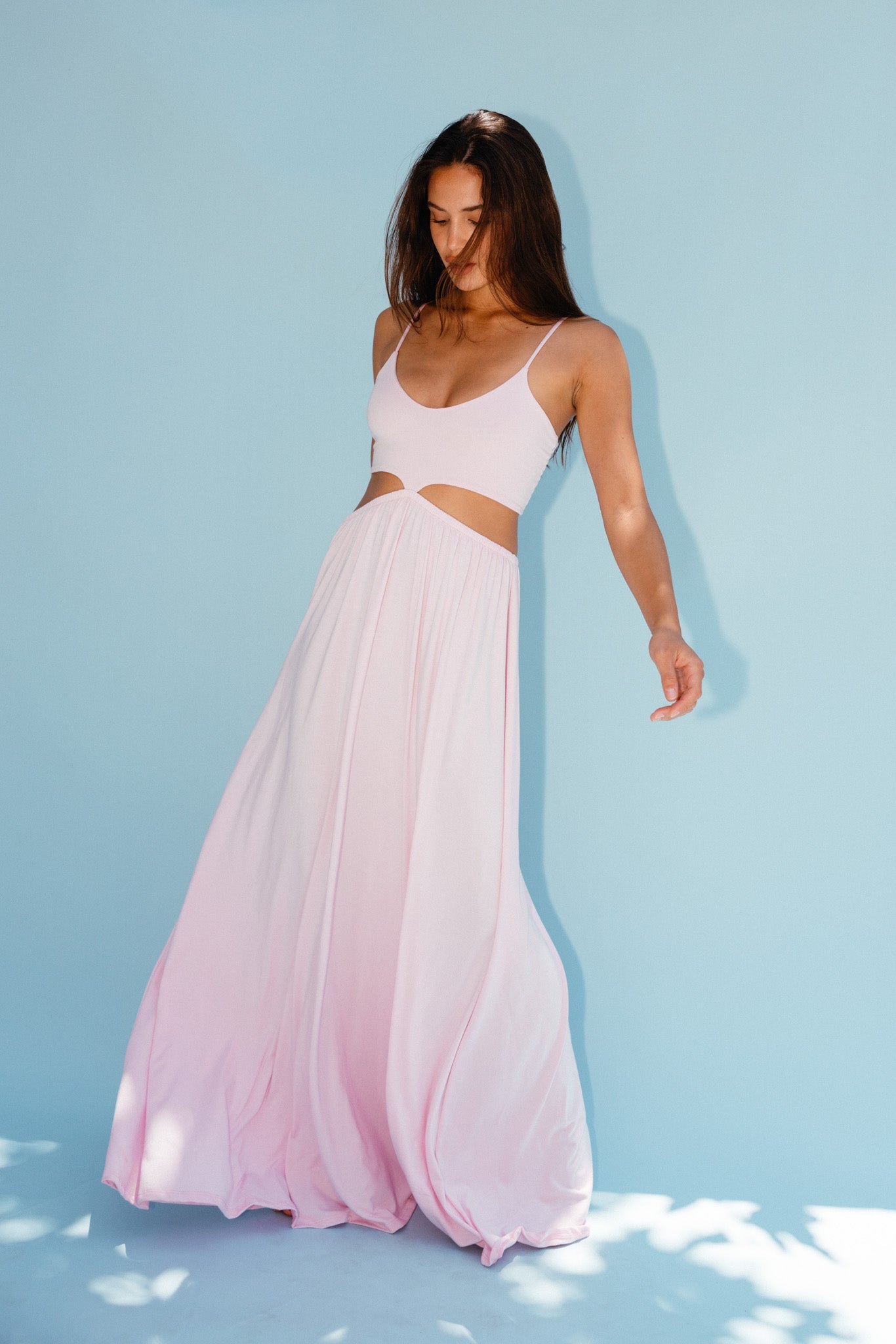 Liza Dress Jersey - Bubblegum