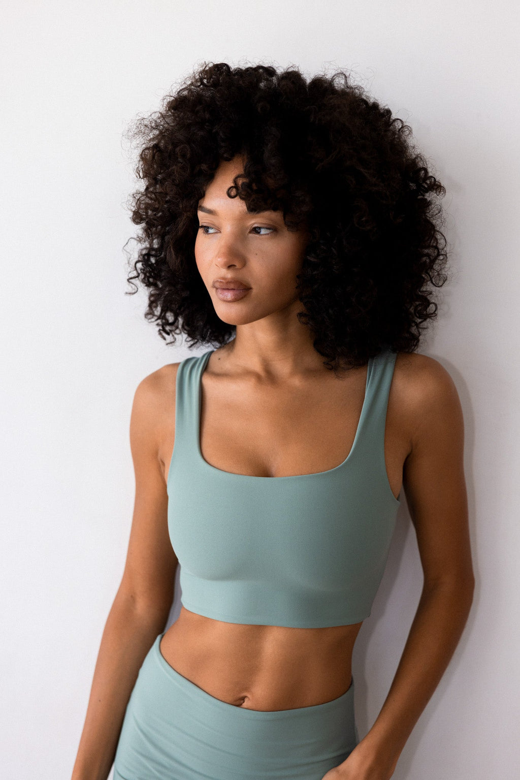 Carter Sports Bra - Sage