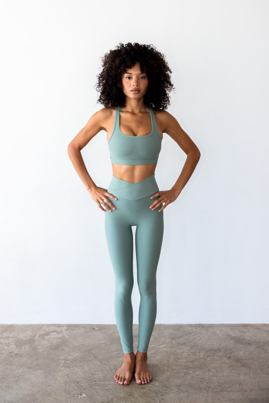 Shirley Sports Bra - Sage