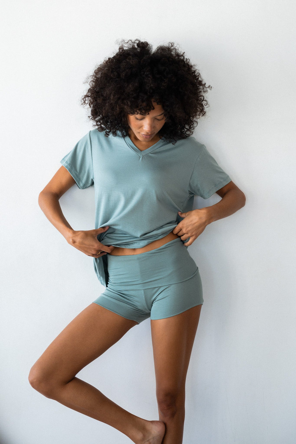 Hubby Tee Jersey - Sage