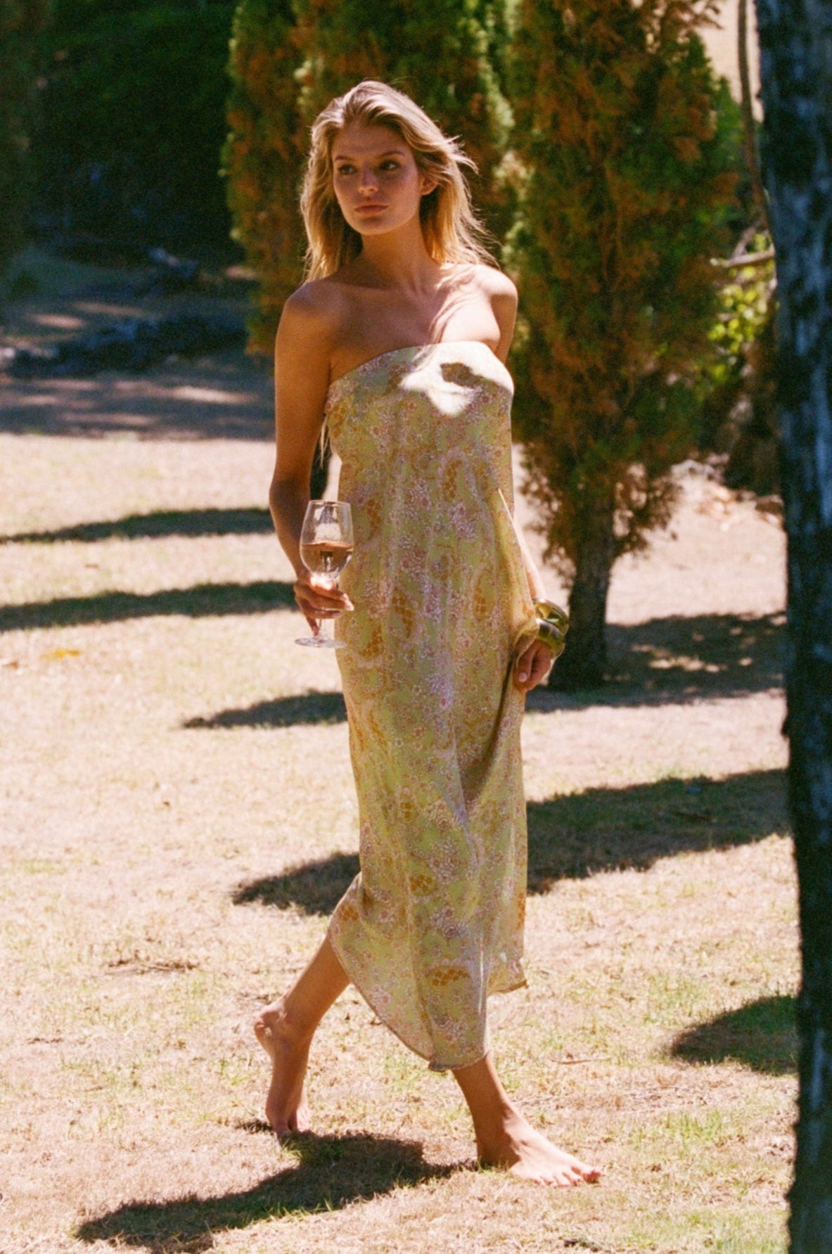 Abby Dress Satin - Sorrento