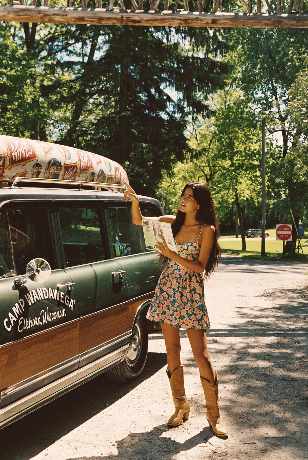 Aurora Mini Dress Ecovoile - Sunflower