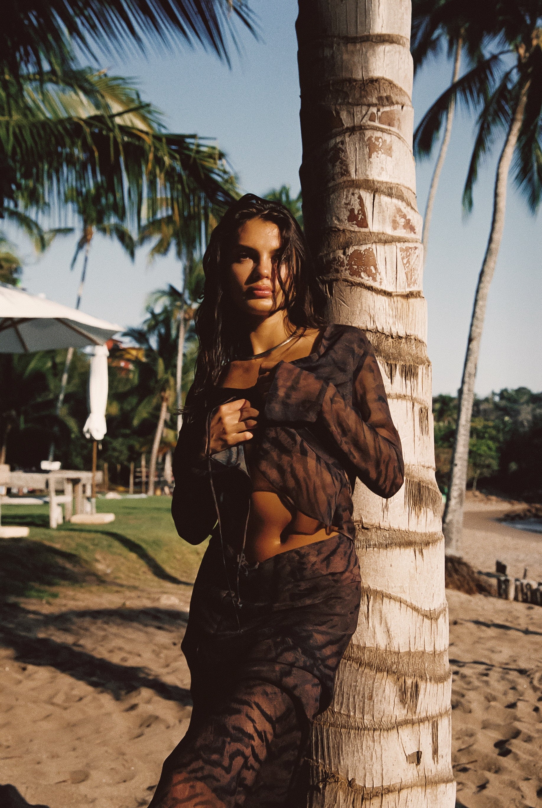 Juliette Skirt Chiffon - Manzanillo