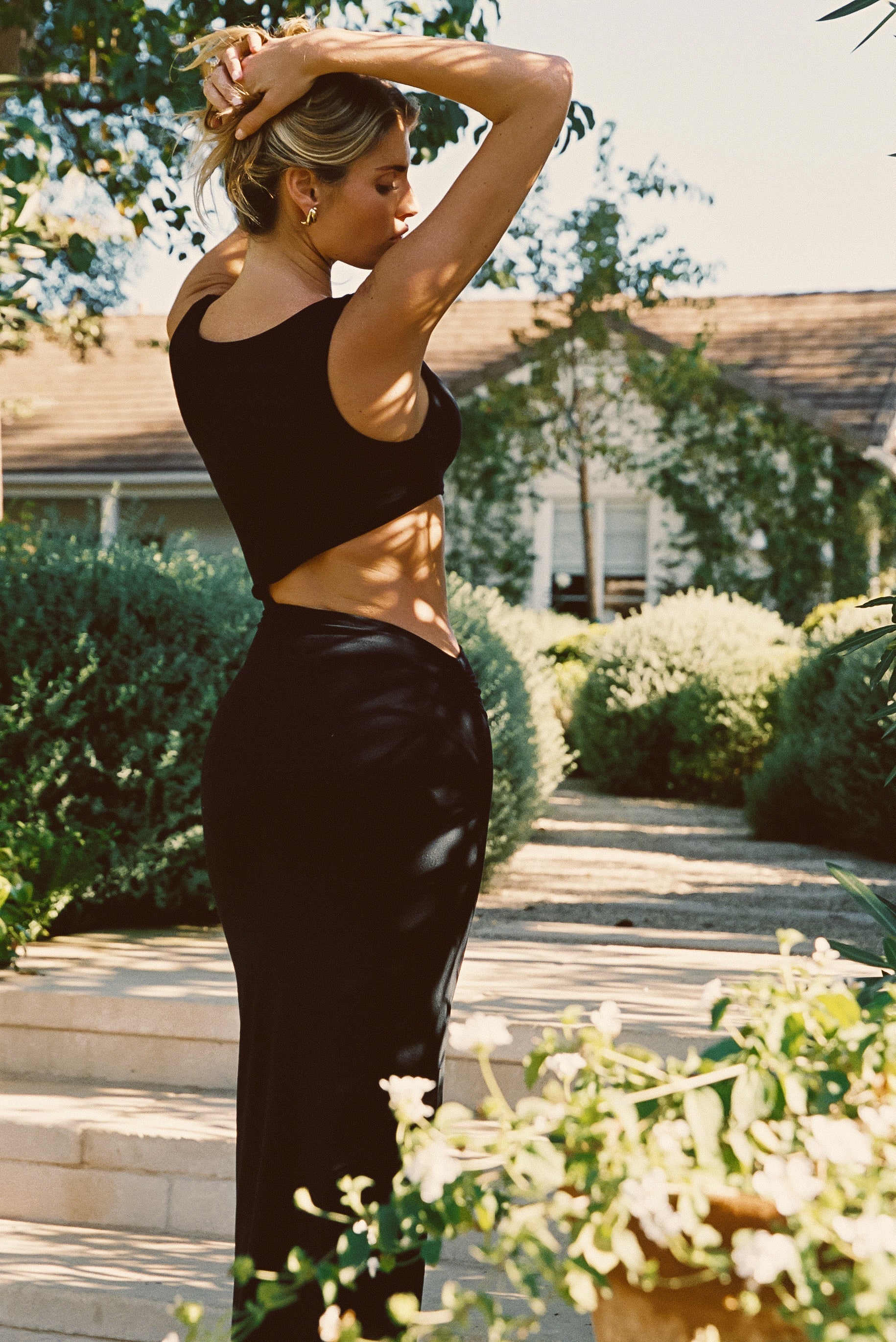 Ida Dress Jersey - Black