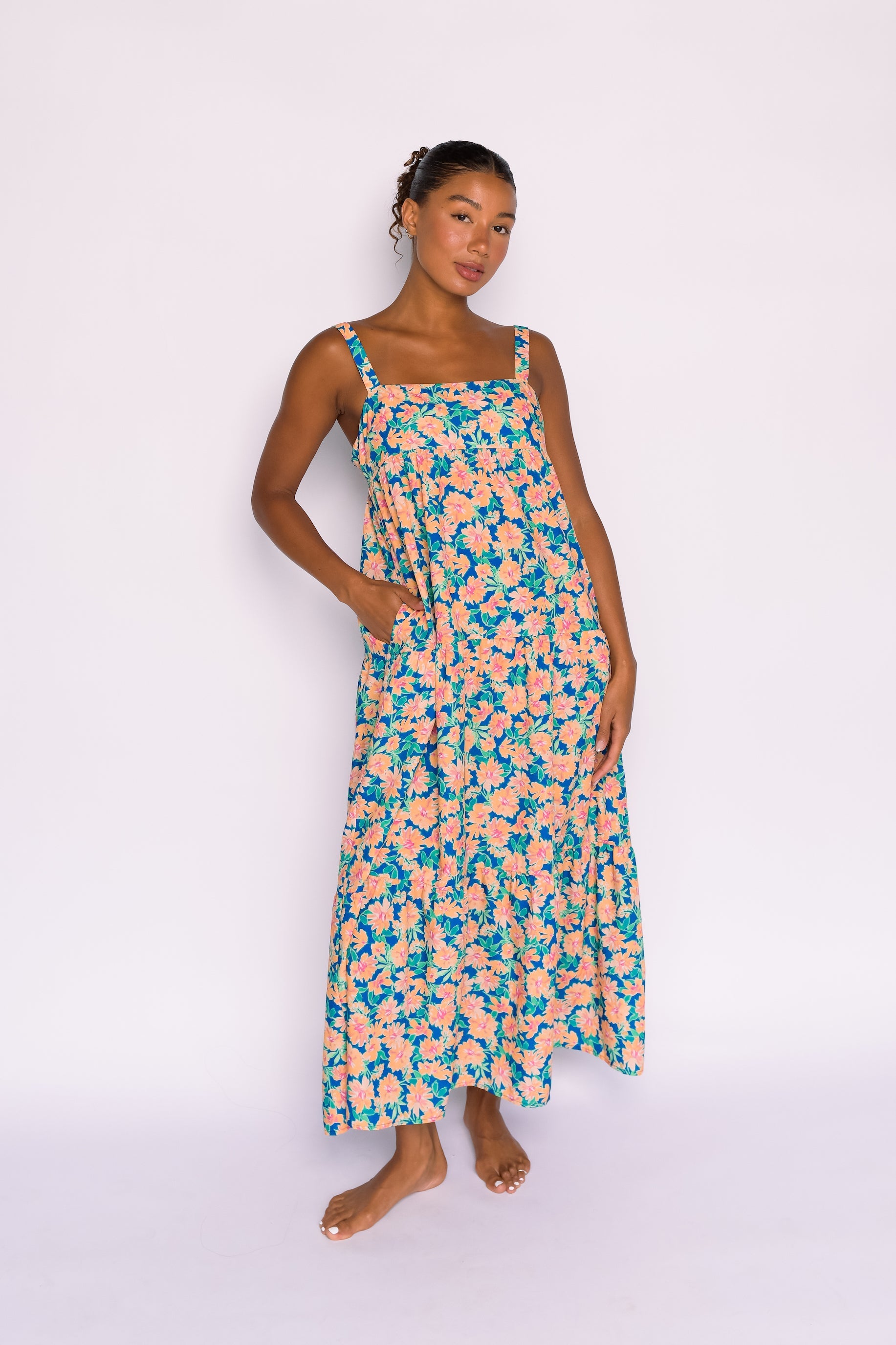 Leo Dress Ecovoile - Sunflower