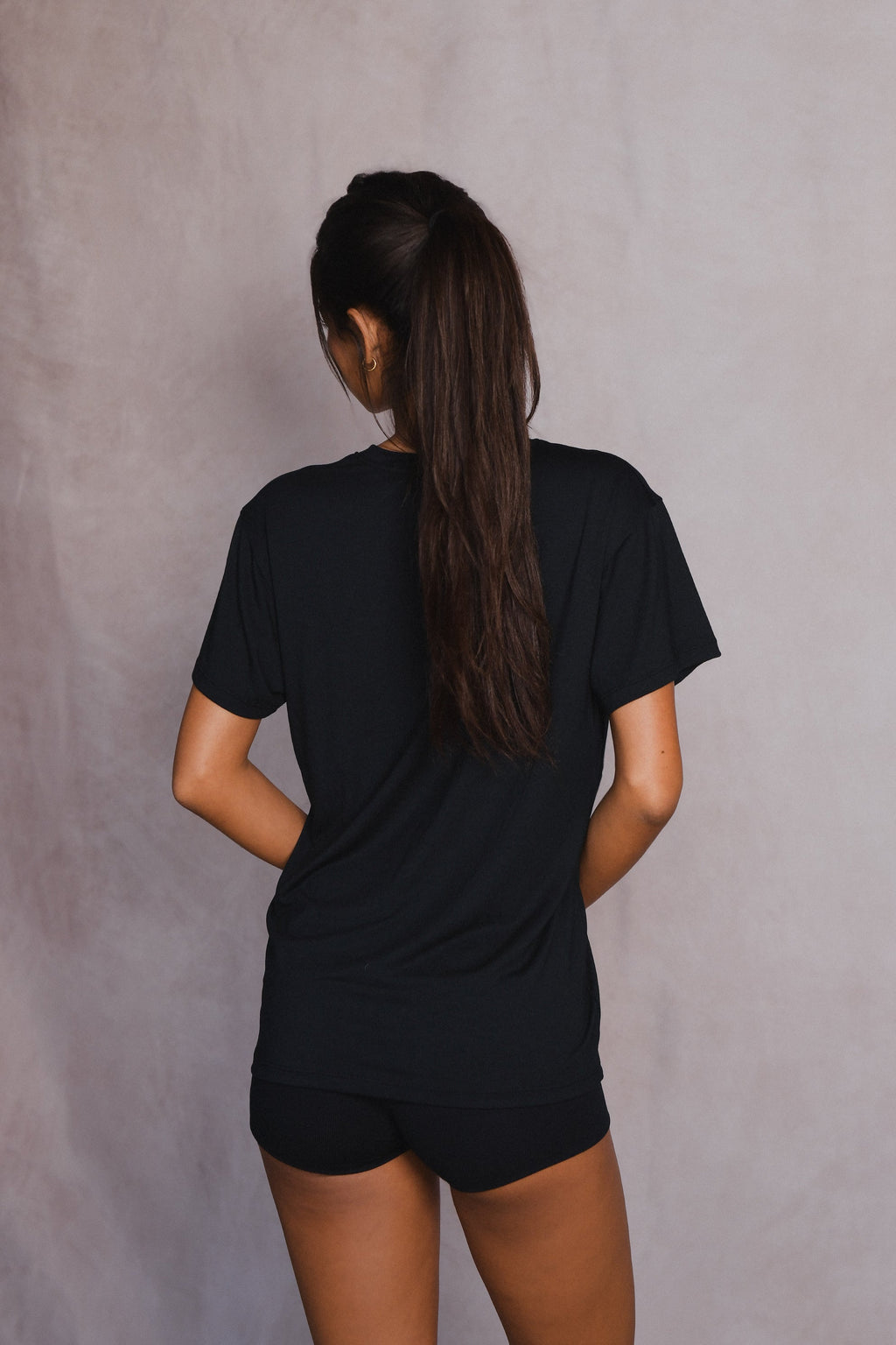 Hubby Tee Jersey - Black
