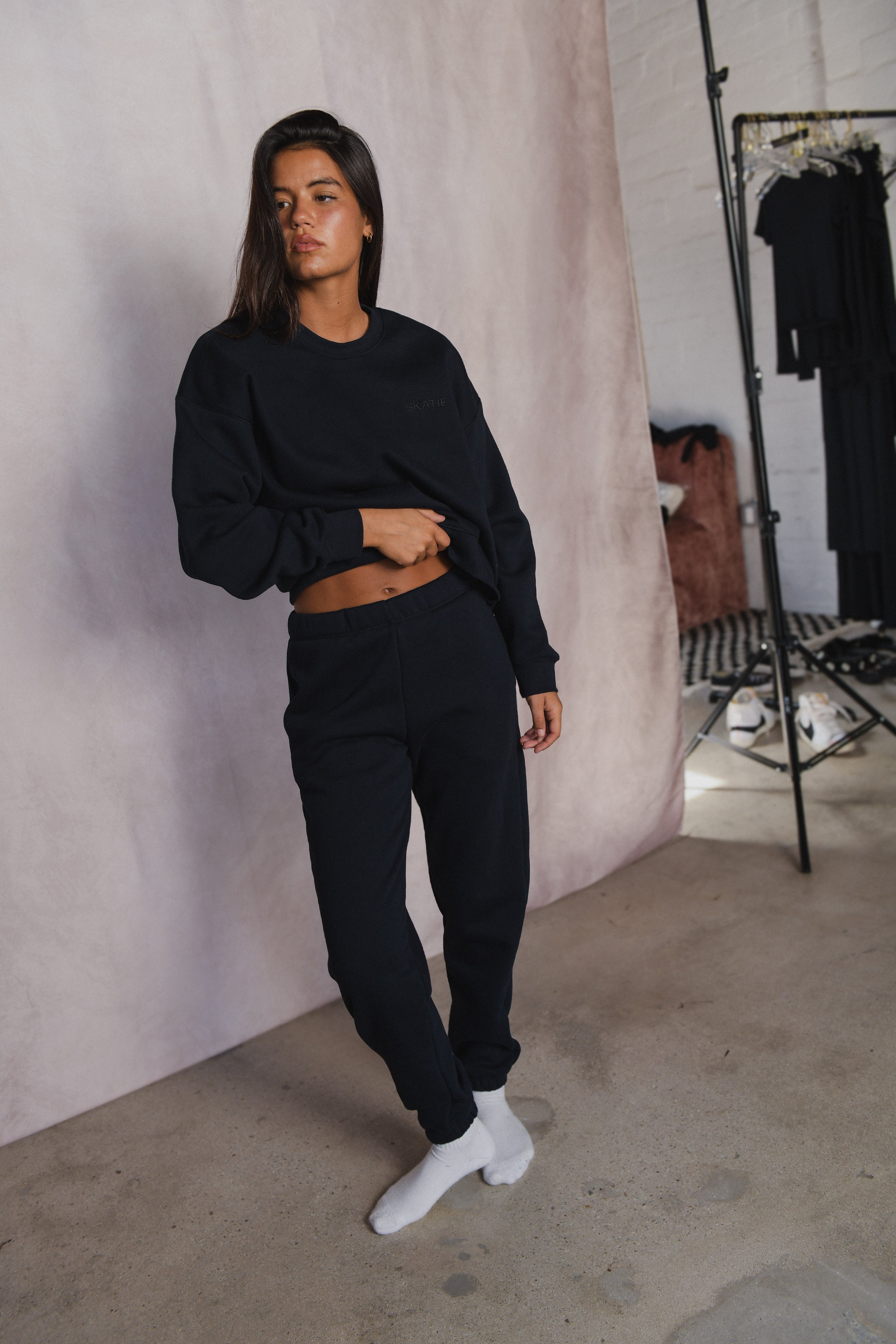 ULTRALUX Chris Crewneck - Black