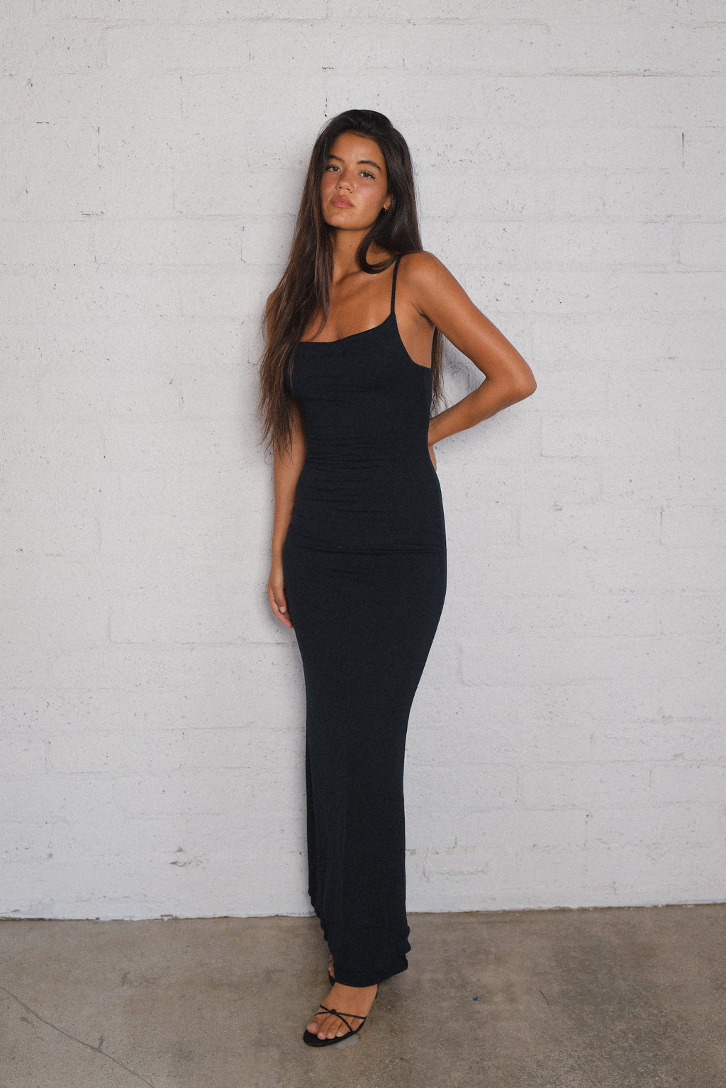 Samantha Maxi Dress Jersey - Black