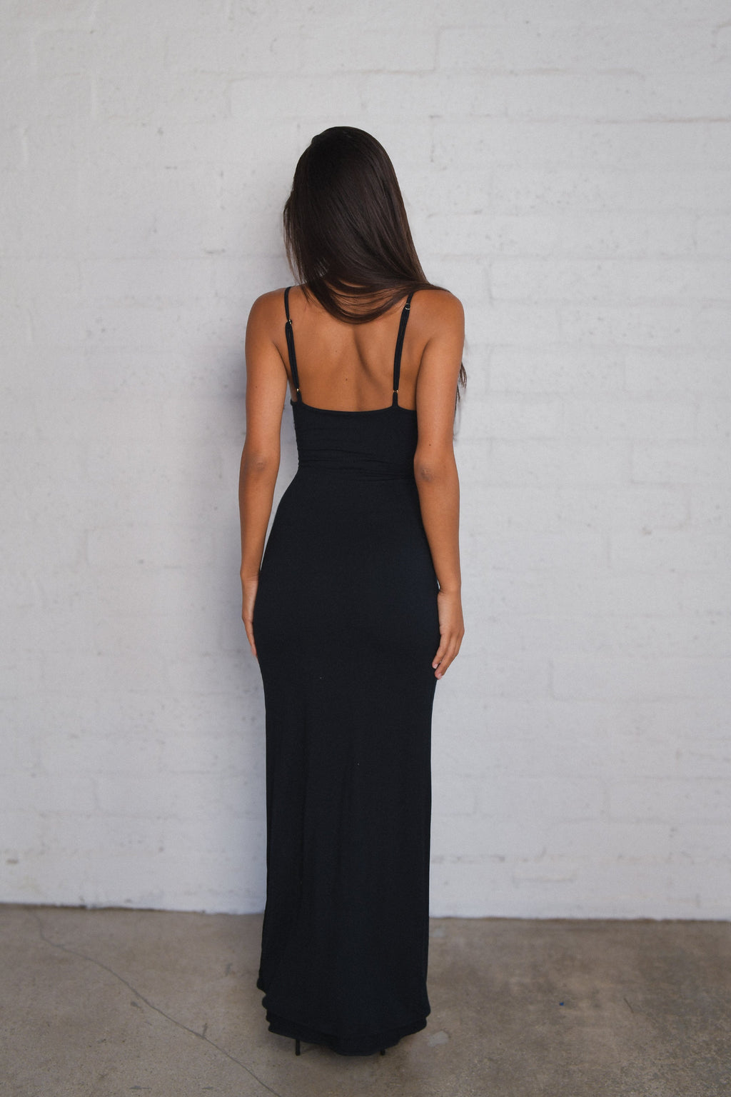 Samantha Maxi Dress Jersey - Black