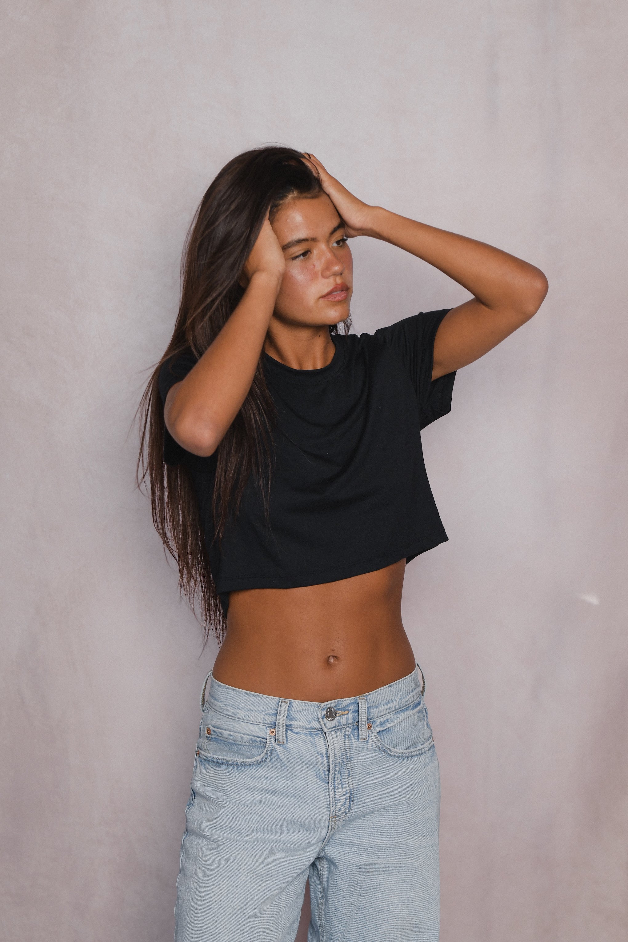 Boyfriend Tee Jersey - Black