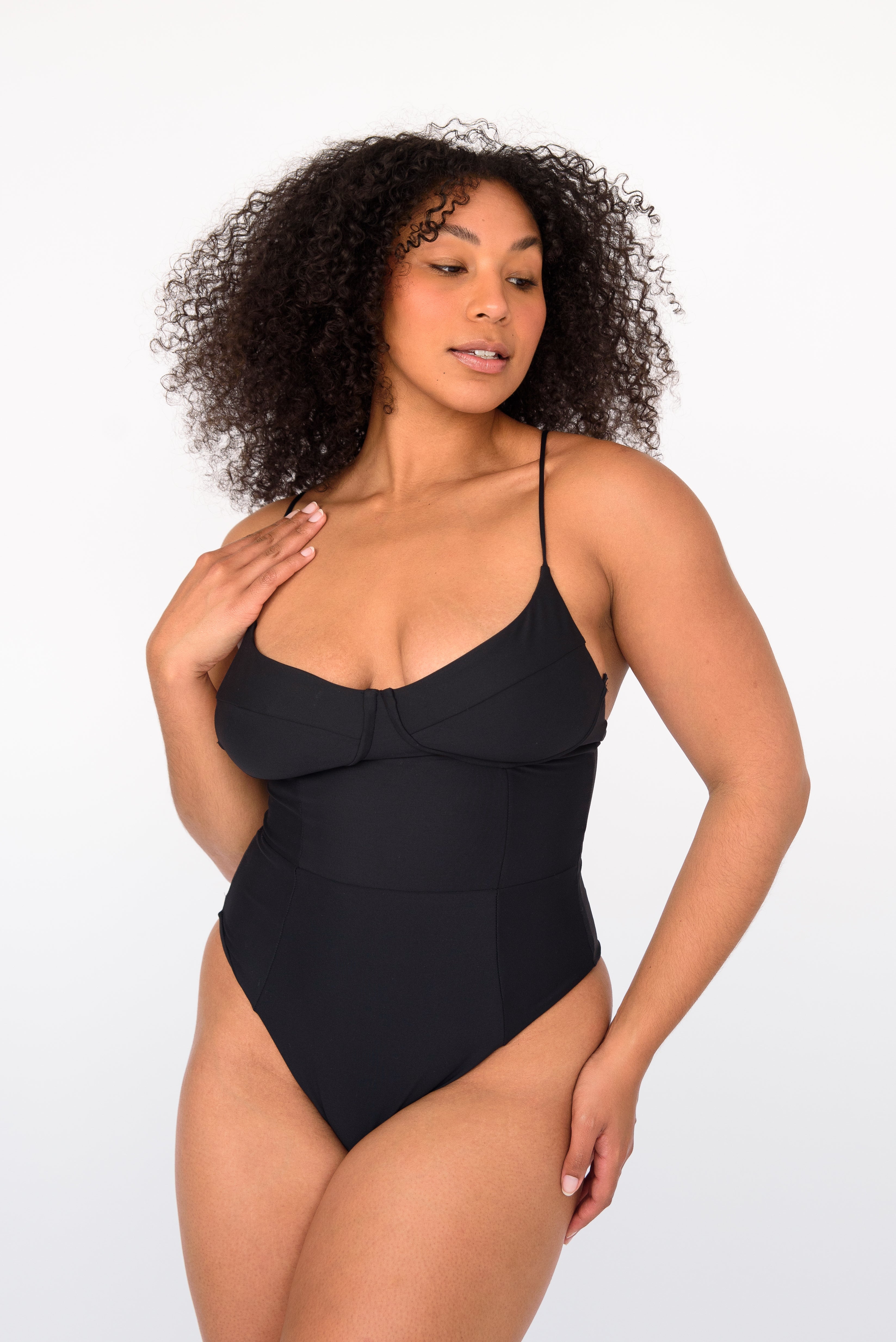 Rachel One Piece - Black