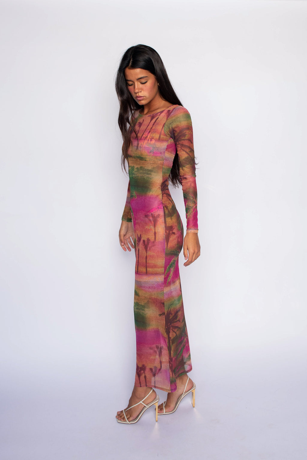 Beck Maxi Dress Mesh - Careyes