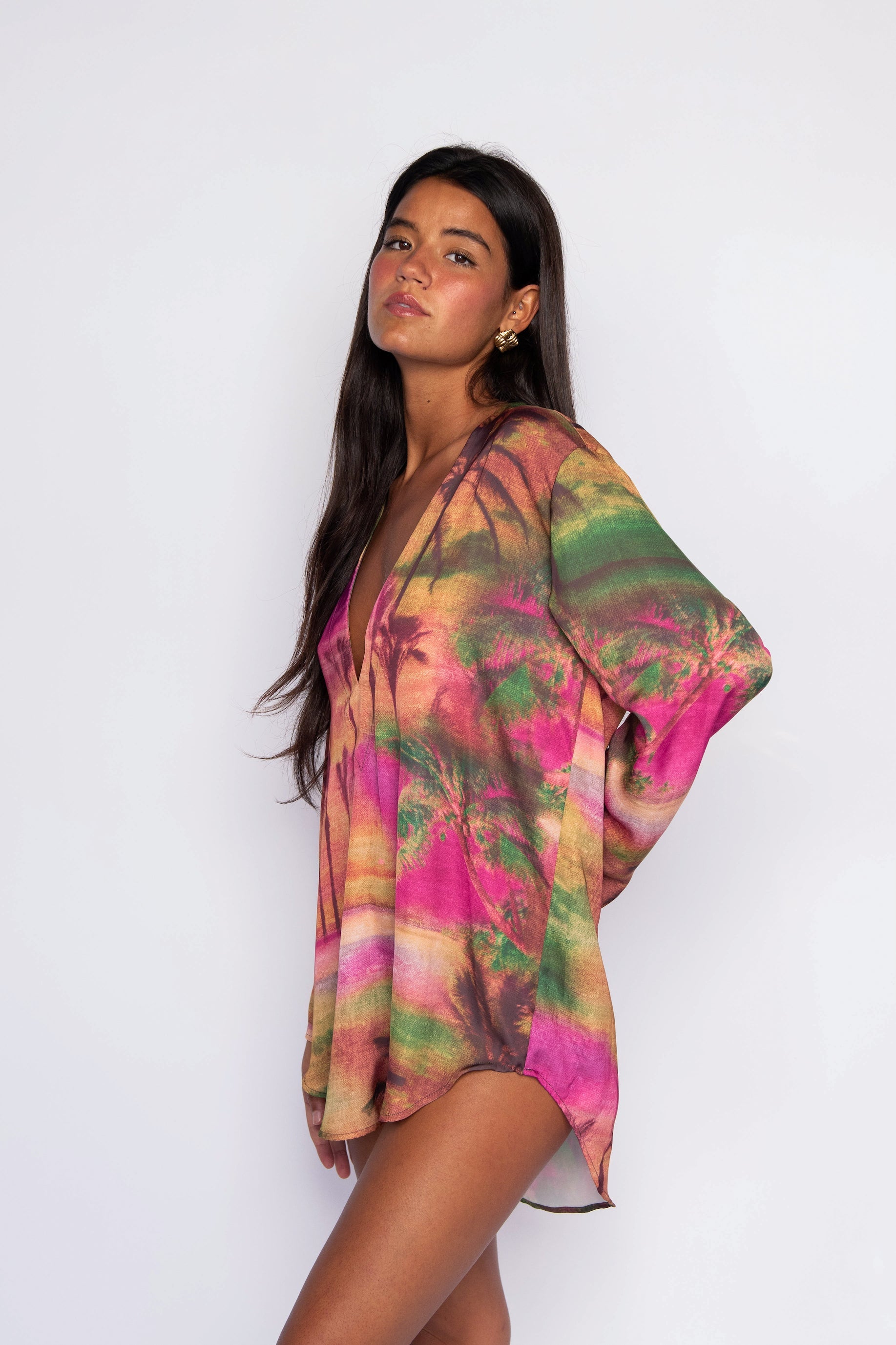 Lily Tunic Satin - Careyes