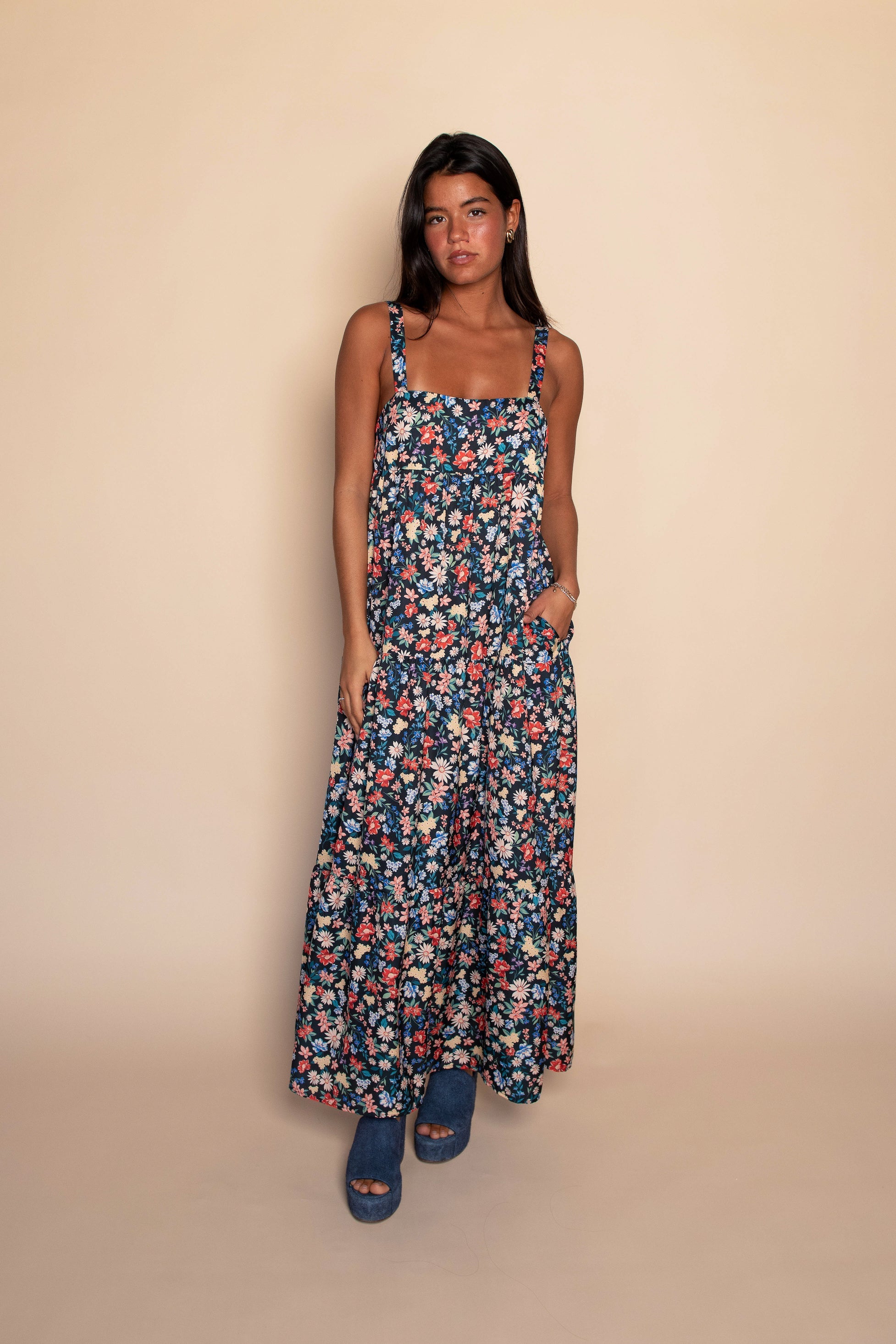 Leo Dress Satin - Prairie