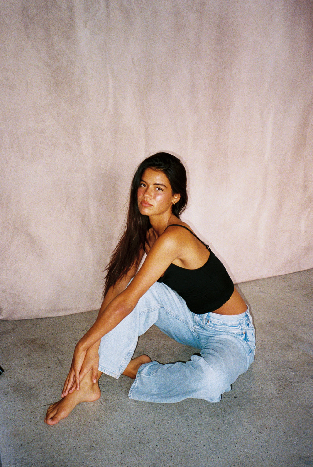 Mila Top Jersey - Black