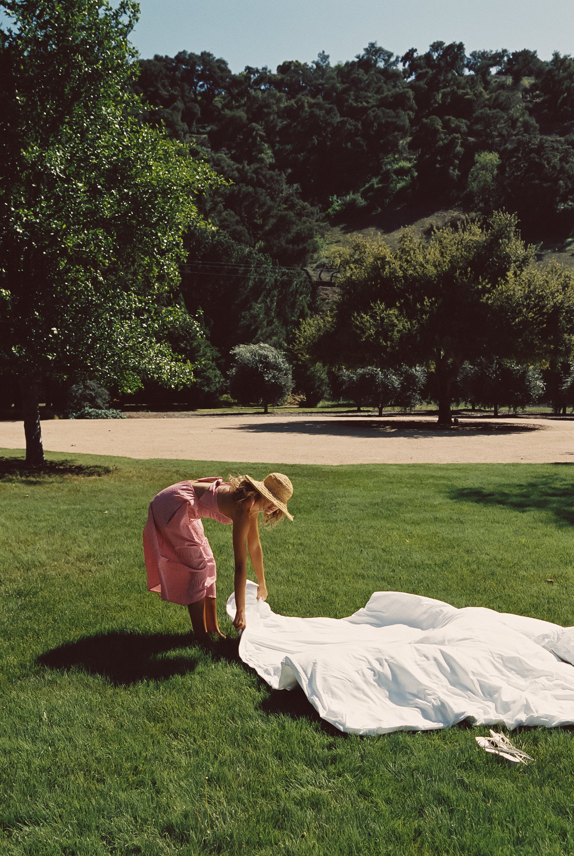 Heidi Dress - Red Gingham