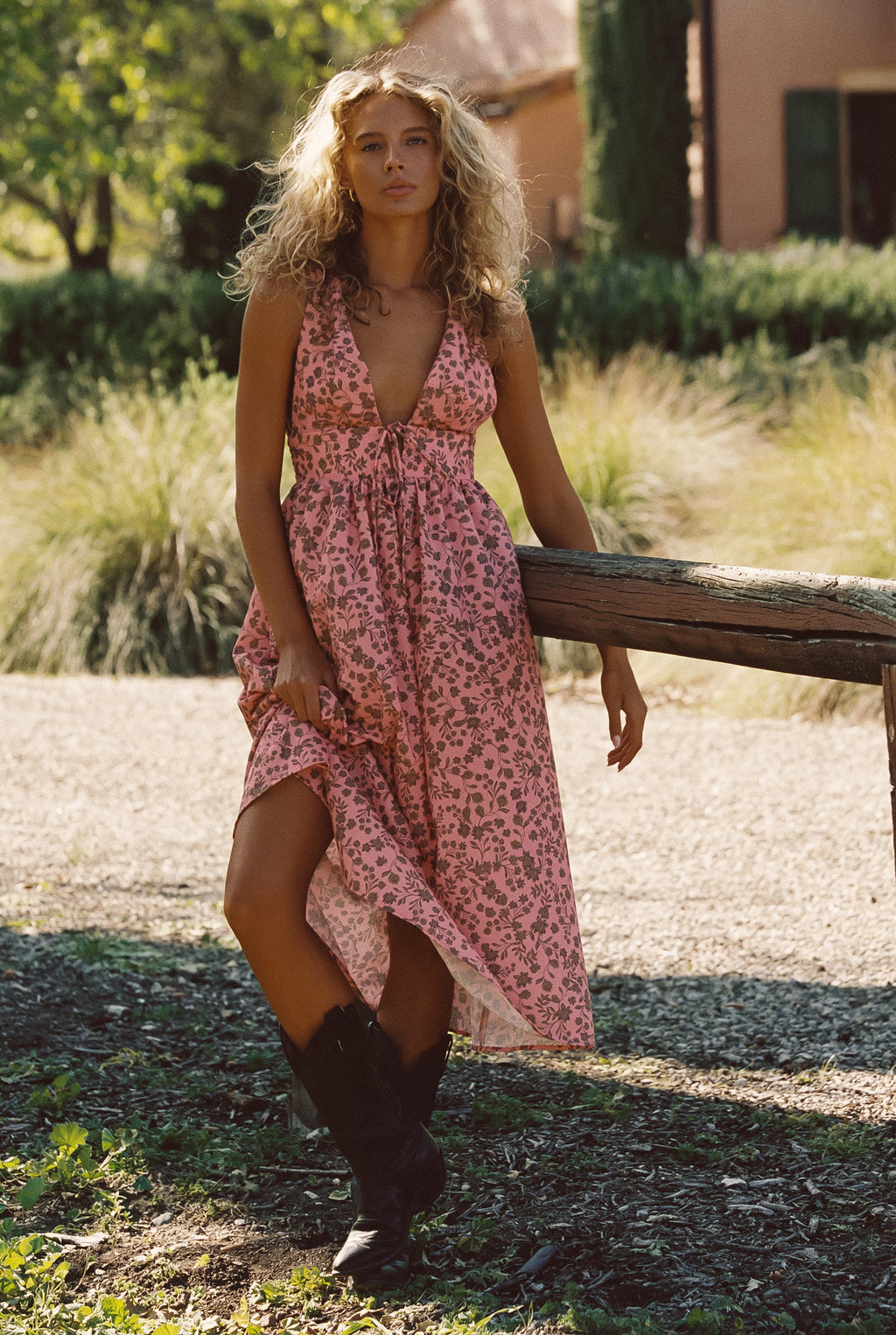 Isabelle Midi Dress Ecovoile - Verona